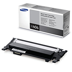 Картридж лазерный SAMSUNG (CLT-K406S) CLP-365/365W CLX-3300/3305W и другие оригинальный черный