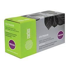 Картридж лазерный CACTUS (CS-TN3330) для BROTHER HL-5450DNR/5470DWR/DCP-8110DN ресурс 3000 стр.