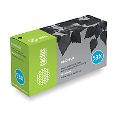 Картридж лазерный CACTUS (CS-Q7553X) для HP LaserJet 2015/2015n/2014 ресурс 7000 стр. CS-Q7553XS