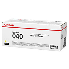 Картридж лазерный CANON (040Y) i-SENSYS LBP710Cx/LBP712Cx оригинальный желтый ресурс 5400 страниц 0454C001
