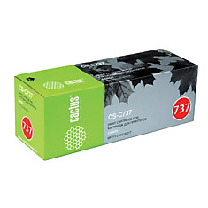 Картридж лазерный CACTUS (CS-C737) для CANON MF211/212w/216n/217w/226dn/229dw ресурс 2400 стр.