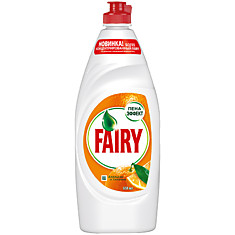 Средство для мытья посуды Fairy "Апельсин и лимонник", 650мл