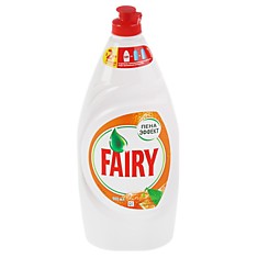 Средство для мытья посуды Fairy "Апельсин и лимонник", 900мл