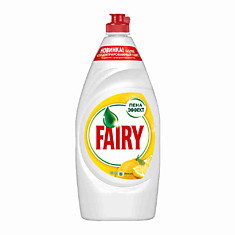 Средство для мытья посуды Fairy "Сочный лимон", 900мл