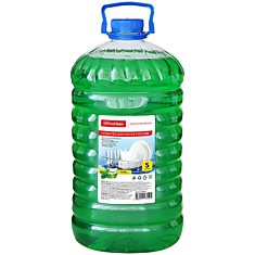 Средство для мытья посуды OfficeClean "Professional. Алоэ и зеленый чай", ПЭТ, 5л
