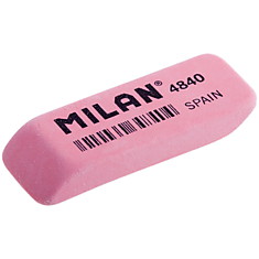 Ластик Milan "4840", скошенный, синтетический каучук, 52*19*8мм