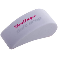 Ластик Berlingo "Soft drop", форма капли, термопластичная резина, 65*20*20мм