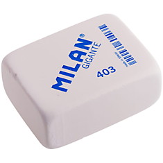 Ластик Milan "403", прямоугольный, синтетический каучук, 68*51*28мм
