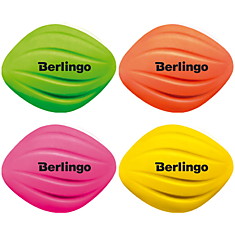 Ластик Berlingo "Hybrid", овальный, термопластиная резина, 50*40*10мм