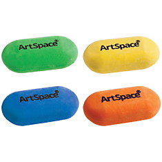 Ластик ArtSpace, овальный, термопластичная резина, 35*15*10мм