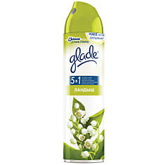 Освежитель воздуха аэрозольный Glade "Ландыш", 300мл