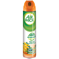 Освежитель воздуха аэрозольный Airwick "Анти-табак, апельсин и бергамот", 240мл