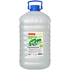 Мыло-крем жидкое OfficeClean "Professional. Ландыш" перламутровое, ПЭТ, 5л