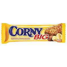 Батончик-мюсли CORNY Big (Корни Биг) злаковый c бананом и молочным шоколадом 50 г бзк002