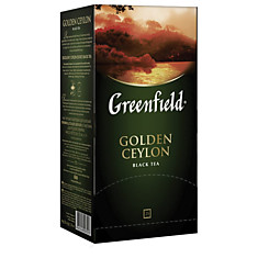 Чай GREENFIELD (Гринфилд) Golden Ceylon черный 25 пакетиков в конвертах по 2 г