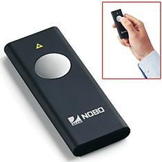 Указка лазерная NOBO P1 радиус действия 100 м 87х34х8 мм темно-синяя европодвес (ACCO Brands США) 1902388