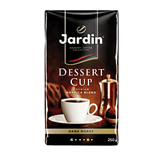 Кофе молотый JARDIN (Жардин) Dessert Cup натуральный 250 г вакуумная упаковка 0549-26