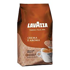 Кофе в зернах LAVAZZA (Лавацца) Crema e Aroma натуральный 1000 г вакуумная упаковка 2444