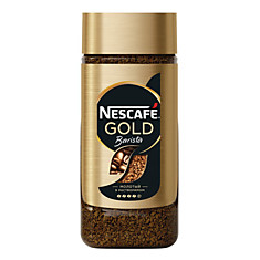Кофе растворимый NESCAFE Gold Barista молотый в растворимом 85 г стеклянная банка 12344343