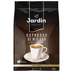 Кофе в зернах JARDIN (Жардин) Espresso di Milano натуральный 500 г вакуумная упаковка 0560-12