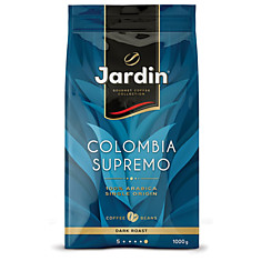 Кофе в зернах JARDIN Colombia Supremo (Колумбия Супремо) 1000 г вакуумная упаковка 0605-8