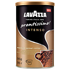 Кофе молотый в растворимом LAVAZZA (Лавацца) Prontissimo Intenso сублимированный 95 г жестяная банка 5331