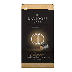 Капсулы для кофемашин NESPRESSO Cafe elegance натуральный кофе 10 шт. х 55 г DAVIDOFF 484735