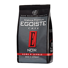 Кофе в зернах EGOISTE Noir натуральный 500 г 100 арабика вакуумная упаковка 10229