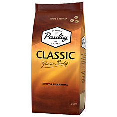 Кофе в зернах PAULIG (Паулиг) Classic натуральный 250 г вакуумная упаковка 16496