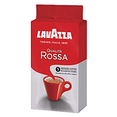 Кофе молотый LAVAZZA (Лавацца) Qualita Rossa натуральный 250 г вакуумная упаковка 3580