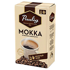 Кофе молотый PAULIG (Паулиг) Mokka натуральный 450 г вакуумная упаковка 16674