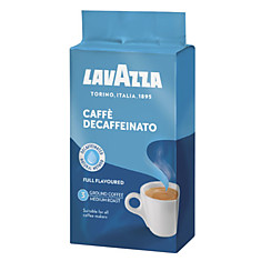 Кофе молотый LAVAZZA (Лавацца) Decaffeinato без кофеина 250 г вакуумная упаковка 1000