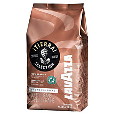 Кофе в зернах LAVAZZA (Лавацца) Tierra Selection натуральный 1000 г вакуумная упаковка 4332