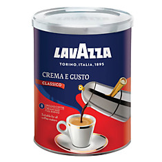 Кофе молотый LAVAZZA (Лавацца) Crema e Gusto натуральный 250 г жестяная банка 3882