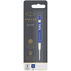 Стержень гелевый (для шариковых ручек) Parker "Gel Ball Point" синий, 98мм, 1мм, блистер