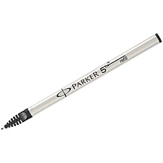 Стержень для ручки Parker "5TH Refill" черный, 0,8мм, в инд. картон. уп.