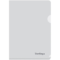 Папка-уголок Berlingo, А5, 180мкм, зеленая