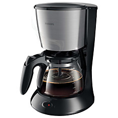 Кофеварка капельная PHILIPS HD7457/20 12 л 1000 Вт подогрев серебристо-черная