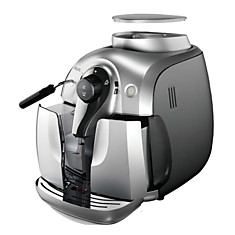 Кофемашина PHILIPS HD8649/51 1400 Вт 15 бар объем 1 л емкость для зерен 180 г капучинатор пластик серебристая