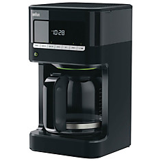 Кофеварка капельная BRAUN KF7020 1000 Вт объем 15 л автоотключение электронное управление черный