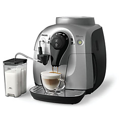 Кофемашина PHILIPS HD8654/59 1 л 1400 Вт 15 бар емкость для зерен 180 г автокапучинатор серебристо-черная