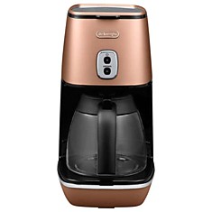 Кофеварка капельная DELONGHI ICMI211.CP 1000 Вт объем 125 л автоотключение подогрев медная