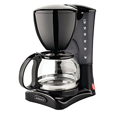 Кофеварка капельная SCARLETT SC-CM33006 550 Вт 06 л антикапля подогрев пластик черная SC - CM33006