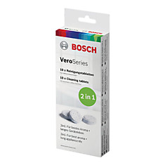 Таблетки BOSCH для очистки кофемашин и кофеварок комплект 10 шт. TCZ8001N