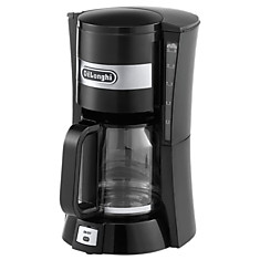 Кофеварка капельная DELONGHI ICM 15210 900 Вт объем 125 л автоотключение подогрев черная ICM15210