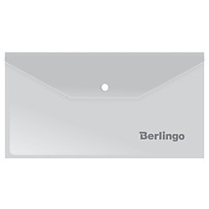 Папка-конверт на кнопке Berlingo, C6, 180мкм, матовая