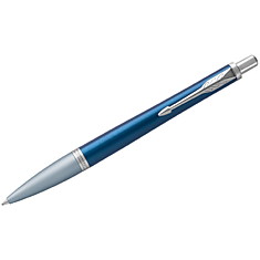 Ручка шариковая Parker "Urban Premium Dark Blue CT" синяя, 1,0мм, кнопочн., подар. уп.