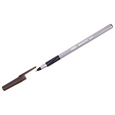Ручка шариковая Bic "Round Stic Exact" черная, 0,7мм, грип