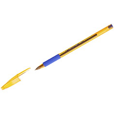Ручка шариковая Bic "Orange Grip" синяя, 0,7мм, грип
