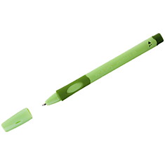 Ручка шариковая Stabilo "LeftRight" для левшей, синяя, 0,8мм, грип, зеленый корпус